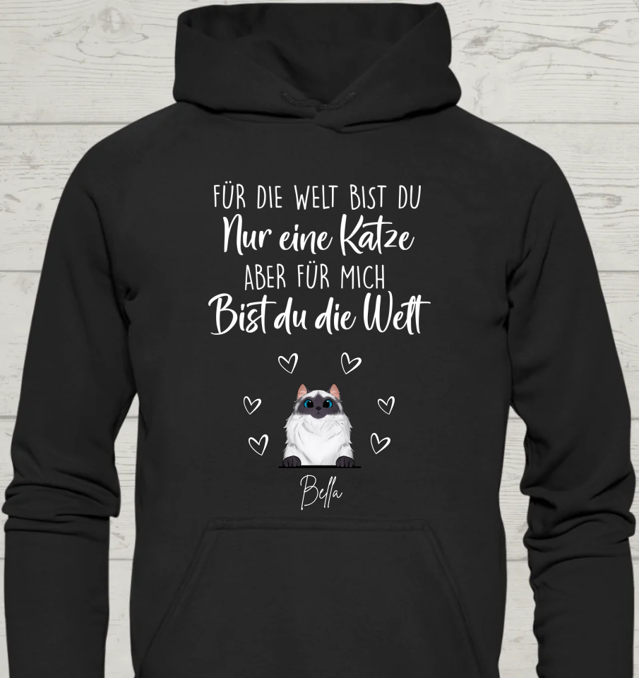 Für die Welt - Personalisierbarer Unisex Hoodie