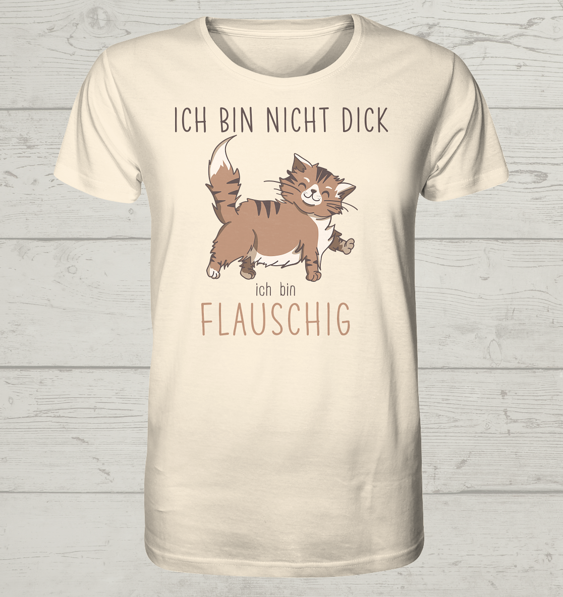 Flauschig - Unisex Bio T-Shirt