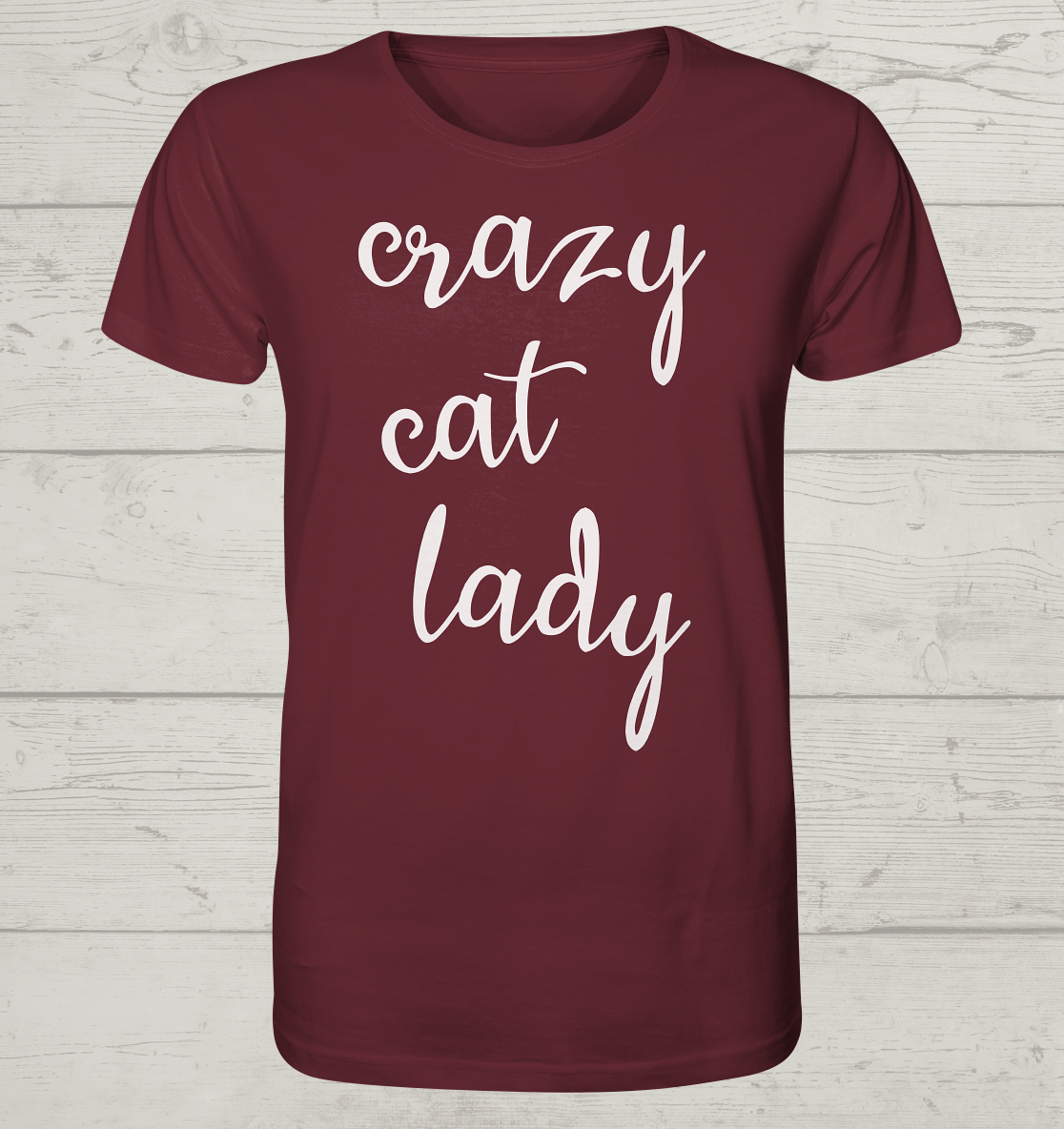 Crazy Cat Lady - Unisex Bio T-Shirt