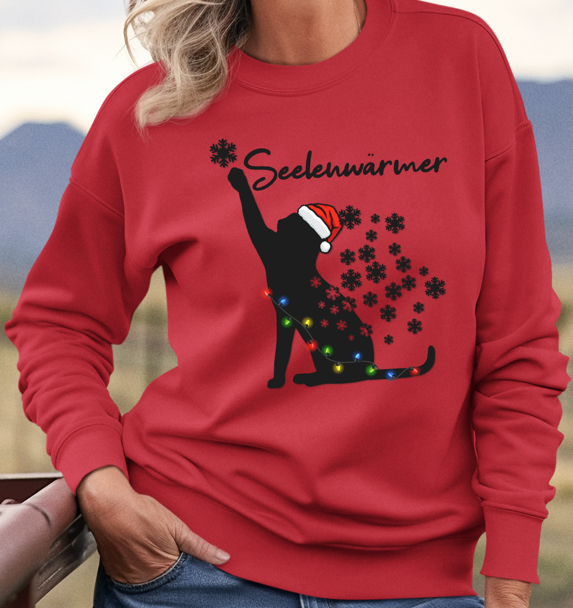 Seelenwärmer Christmas - Unisex Bio Sweatshirt