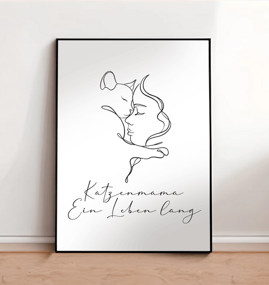 Katzenmama Ein Leben lang - Poster