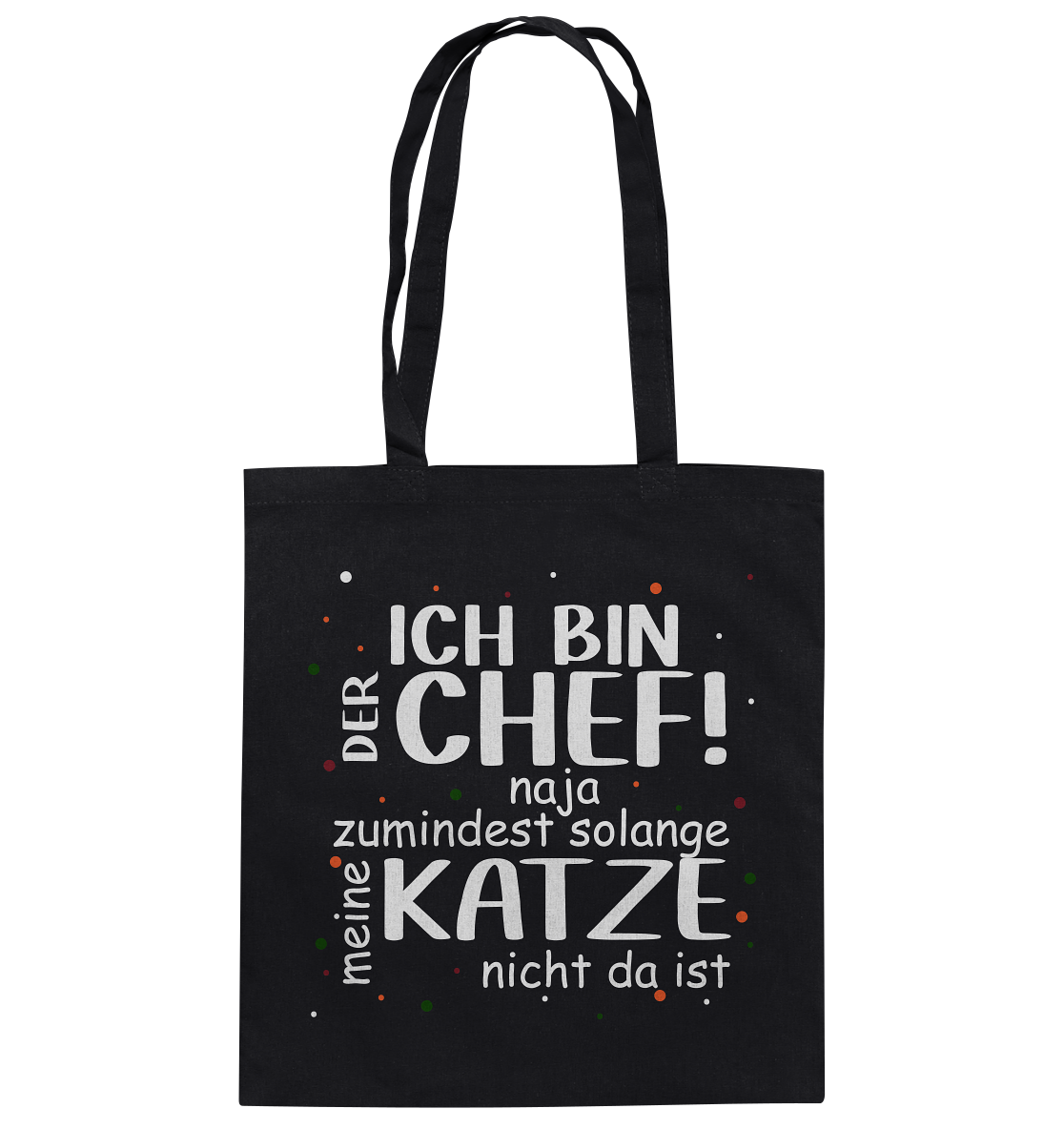 Ich bin der Chef - Jutebeutel