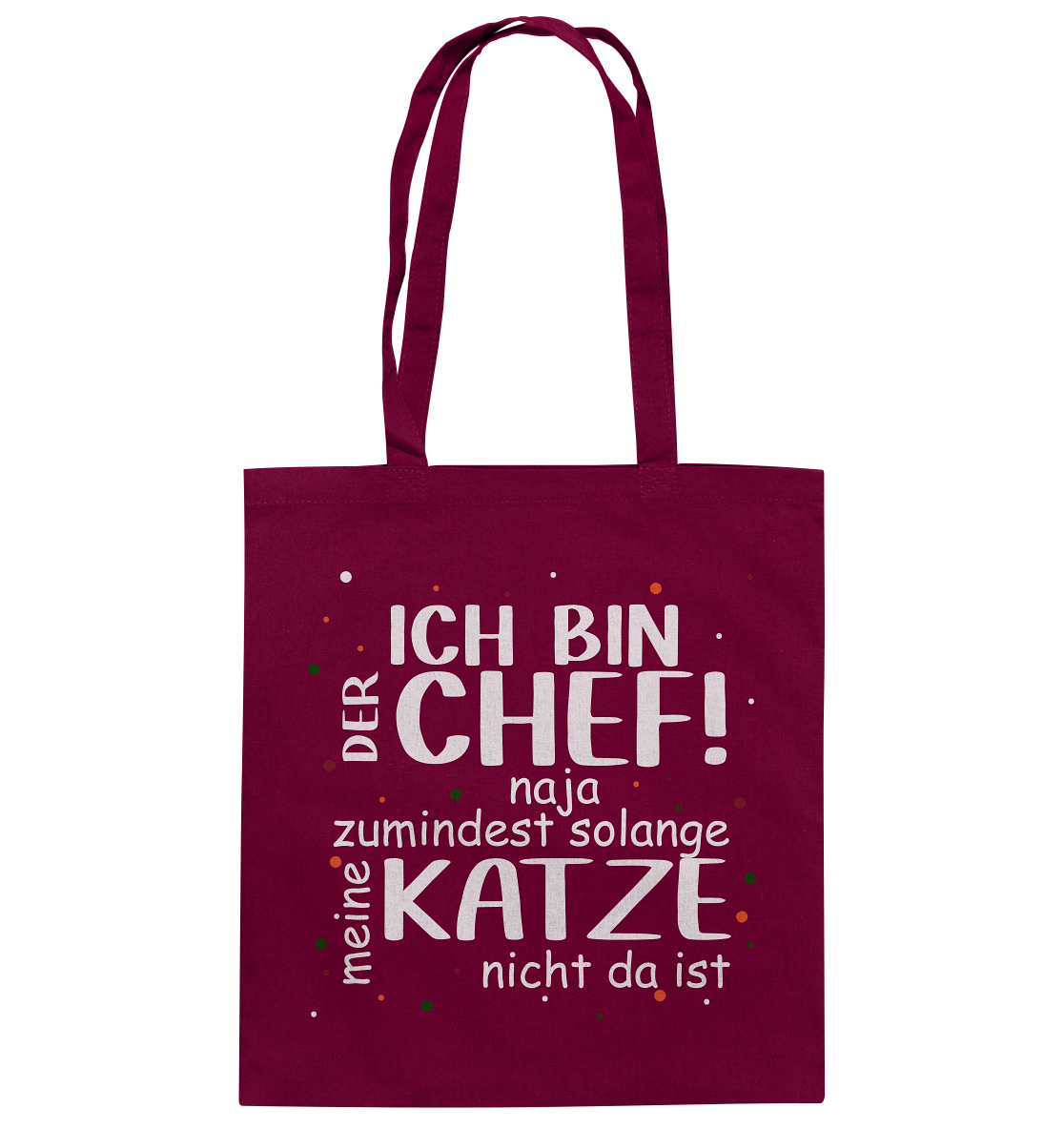 Ich bin der Chef - Jutebeutel