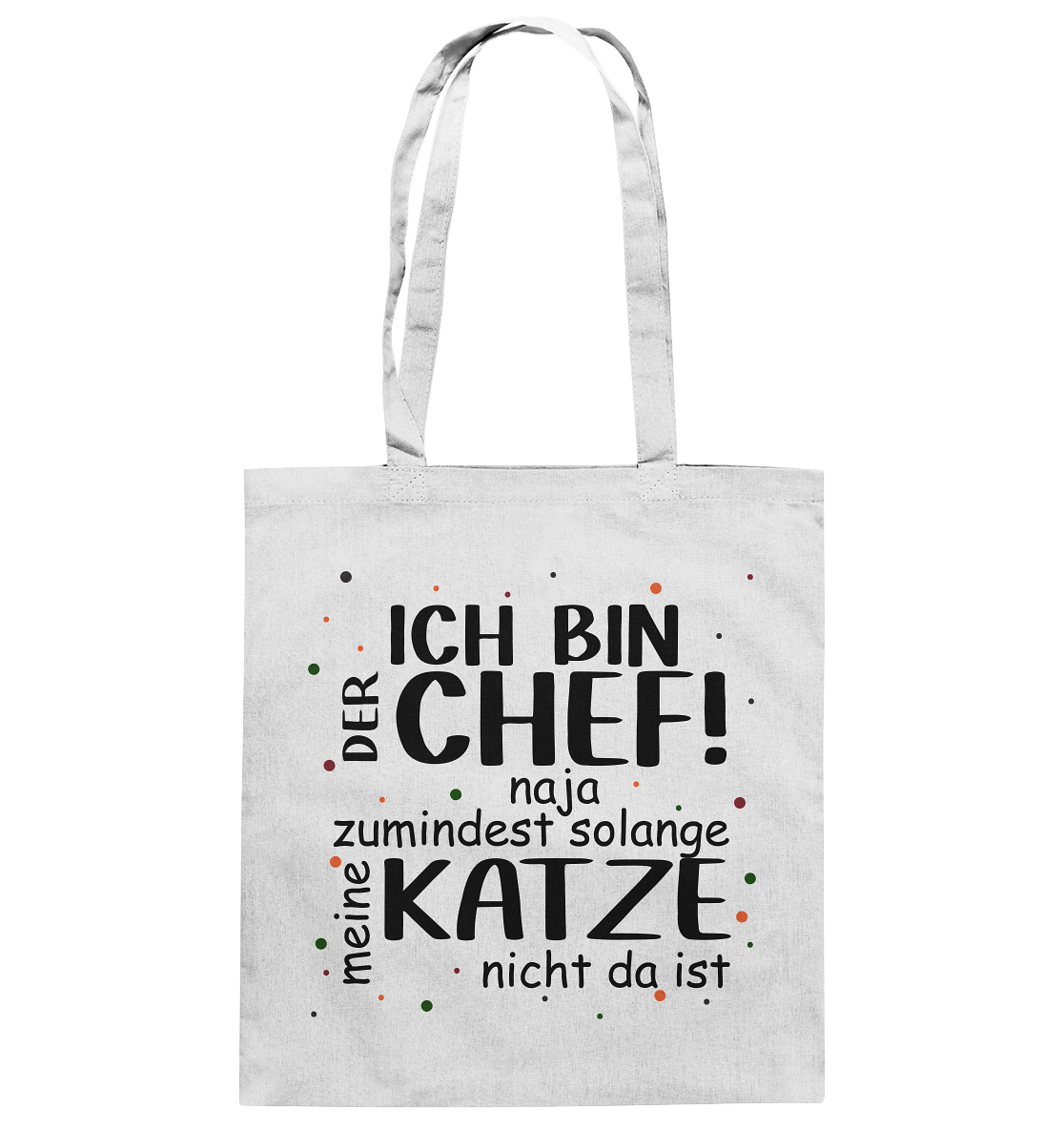Ich bin der Chef - Jutebeutel