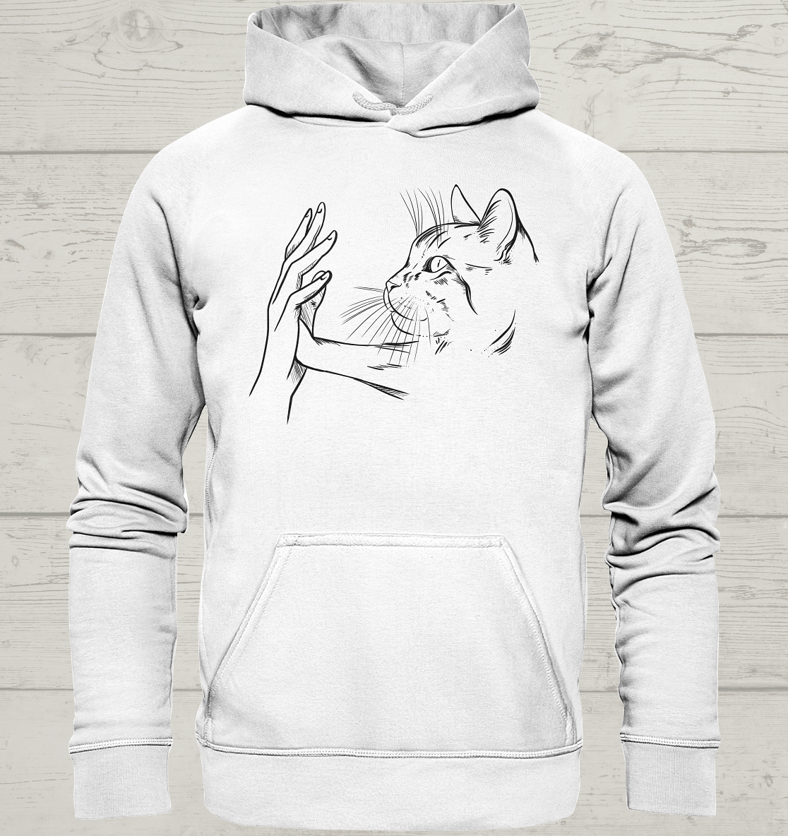 Pfoten Berührung - Unisex Hoodie