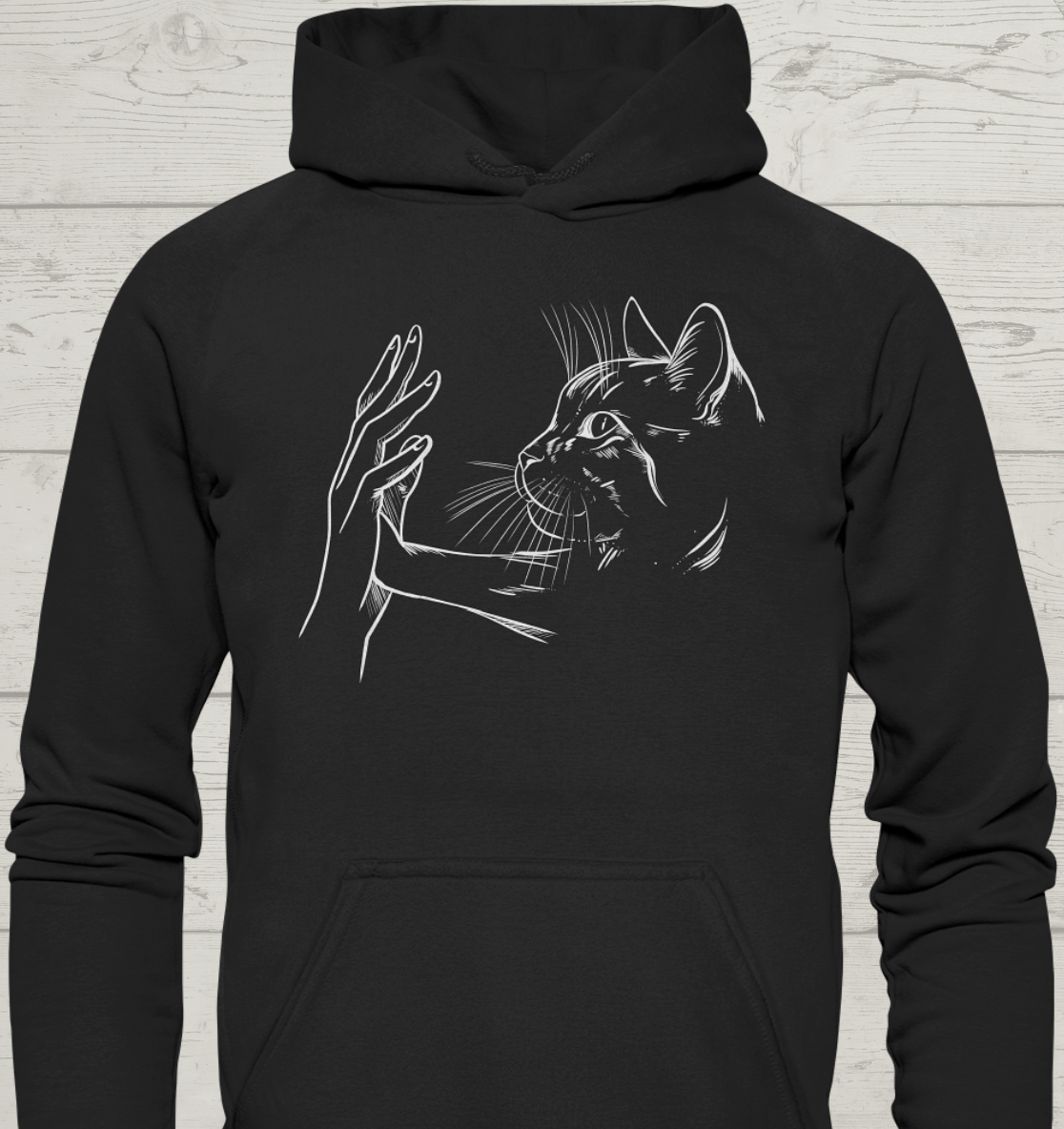 Pfoten Berührung - Unisex Hoodie