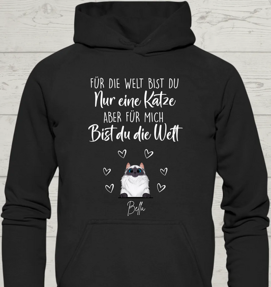 Für die Welt - Personalisierbarer Unisex Hoodie