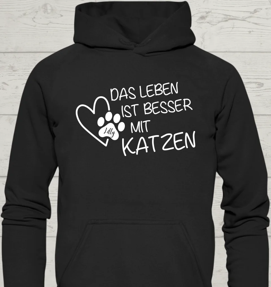 Das Leben - Personalisierbarer Unisex Hoodie