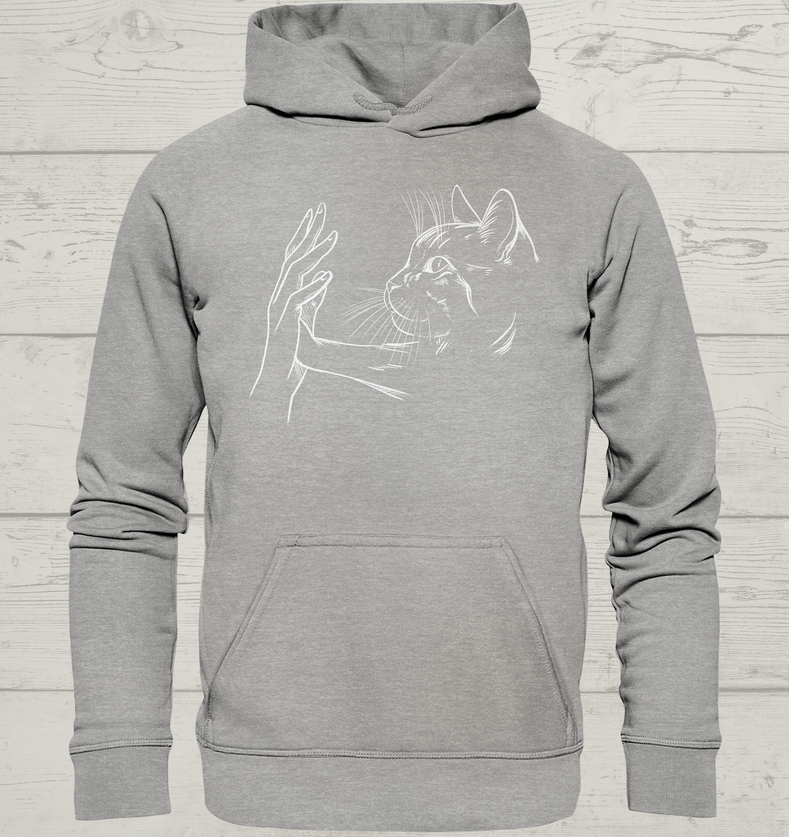 Pfoten Berührung - Unisex Hoodie