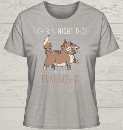 Flauschig - Bio Damen T-Shirt