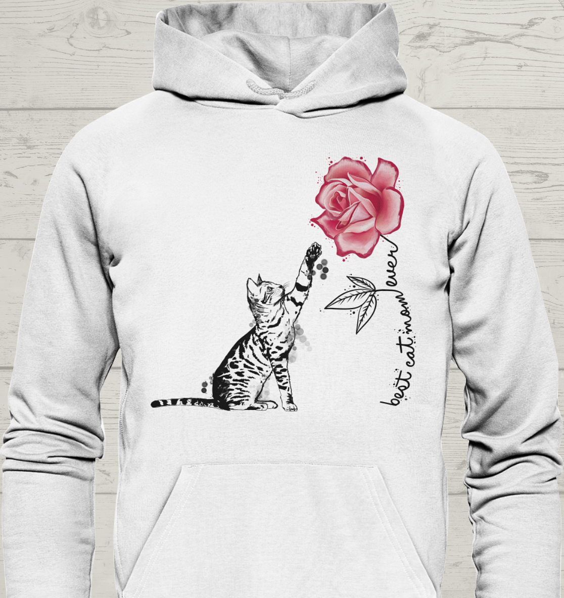 Best cat mom ever - Unisex Hoodie