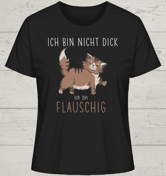 Flauschig - Bio Damen T-Shirt