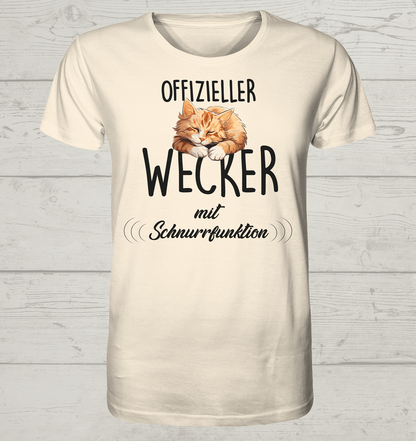 Offizieller Wecker - Unisex Bio T-Shirt