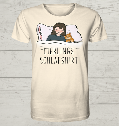 Schlaf Shirt - Unisex Bio T-Shirt