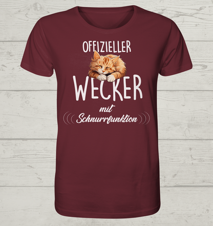 Offizieller Wecker - Unisex Bio T-Shirt