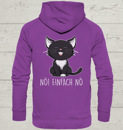 Nö Einfach Nö - Rückendruck - Unisex Hoodie