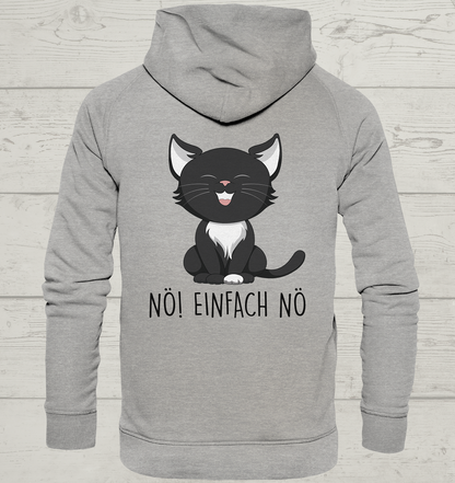 Nö Einfach Nö - Rückendruck - Unisex Hoodie