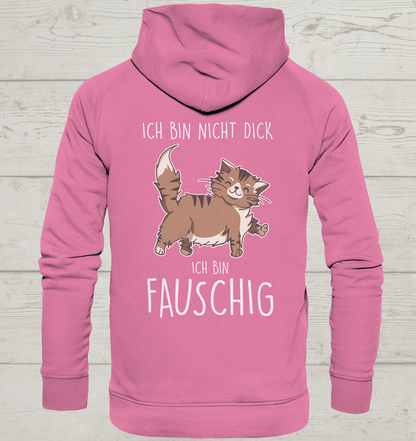 Flauschig - Rückendruck - Unisex Hoodie