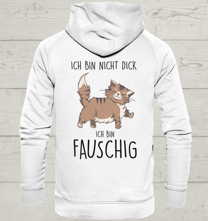 Flauschig - Rückendruck - Unisex Hoodie