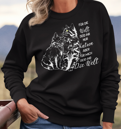 Die Welt - Unisex Bio Sweatshirt