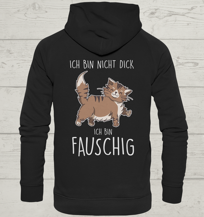 Flauschig - Rückendruck - Unisex Hoodie