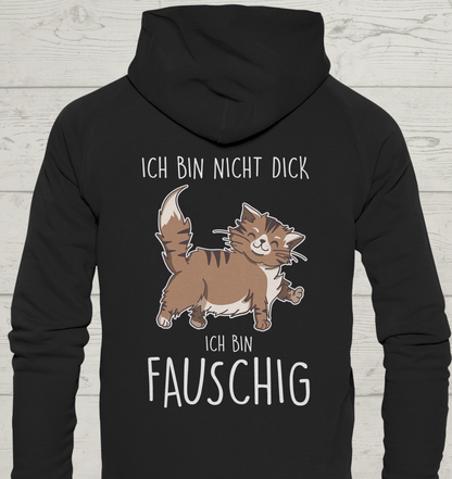 Flauschig - Rückendruck - Unisex Hoodie