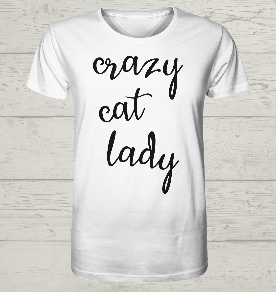 Crazy Cat Lady - Unisex Bio T-Shirt