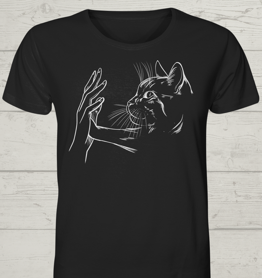 Pfoten Berührung - Unisex Bio T-Shirt