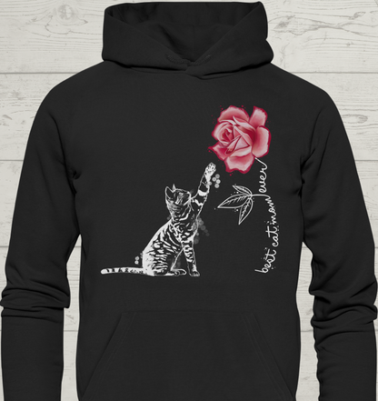 Best cat mom ever - Unisex Hoodie