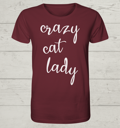 Crazy Cat Lady - Unisex Bio T-Shirt