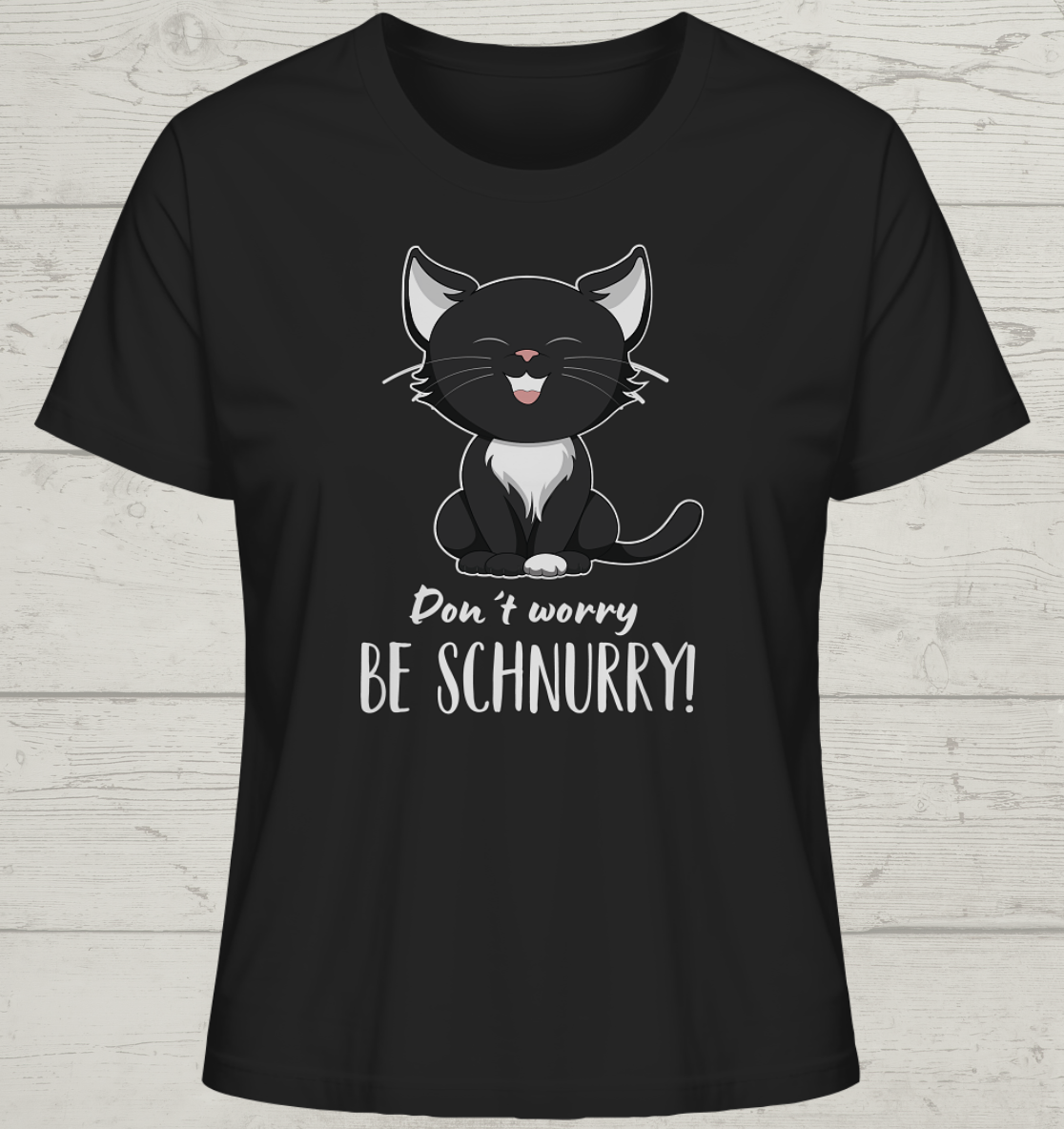 Be Schnurry - Bio Damen T-Shirt