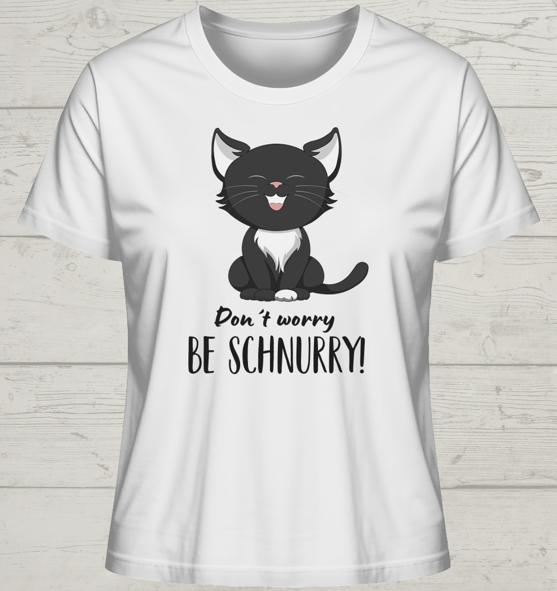 Be Schnurry - Bio Damen T-Shirt