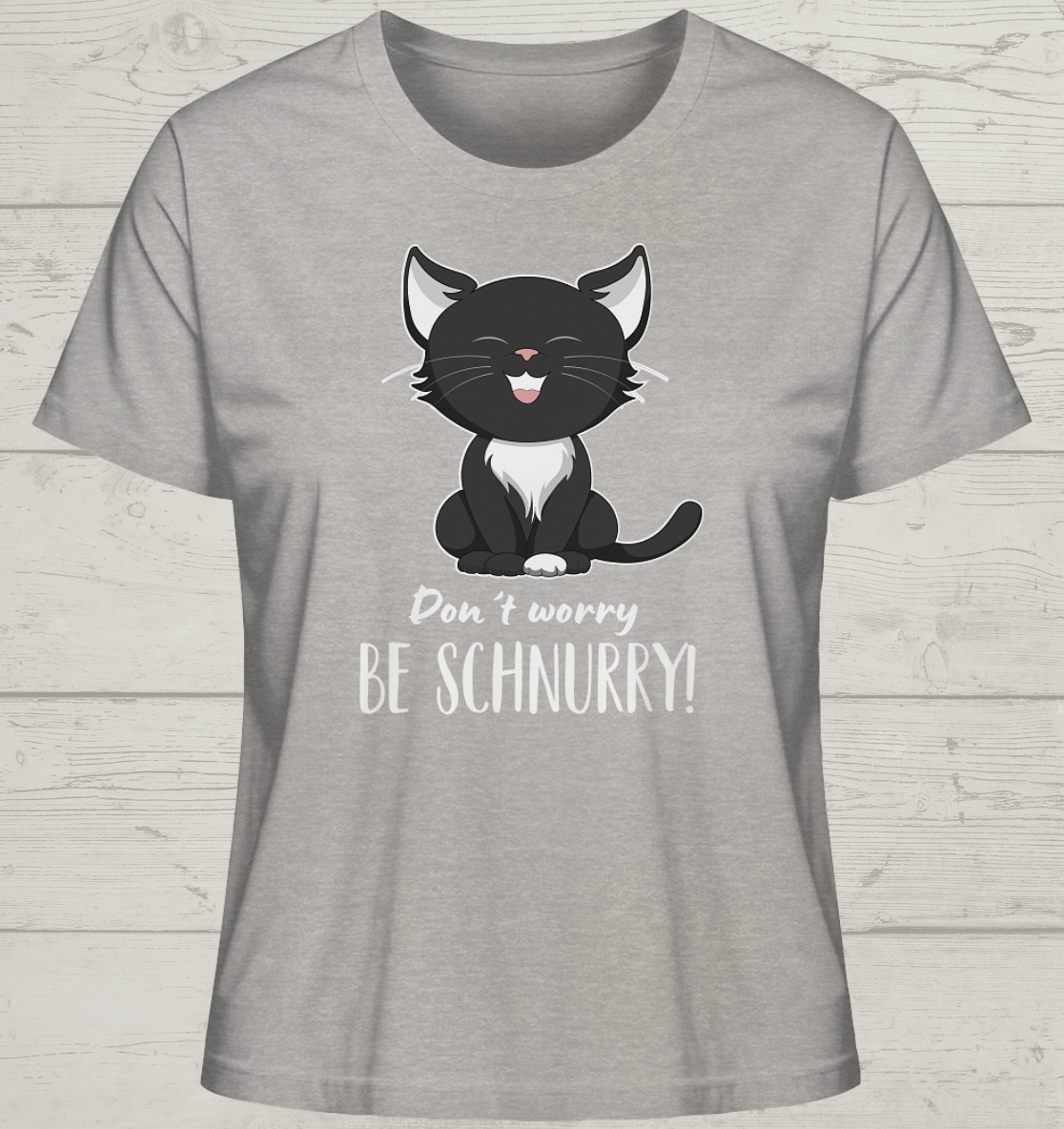 Be Schnurry - Bio Damen T-Shirt