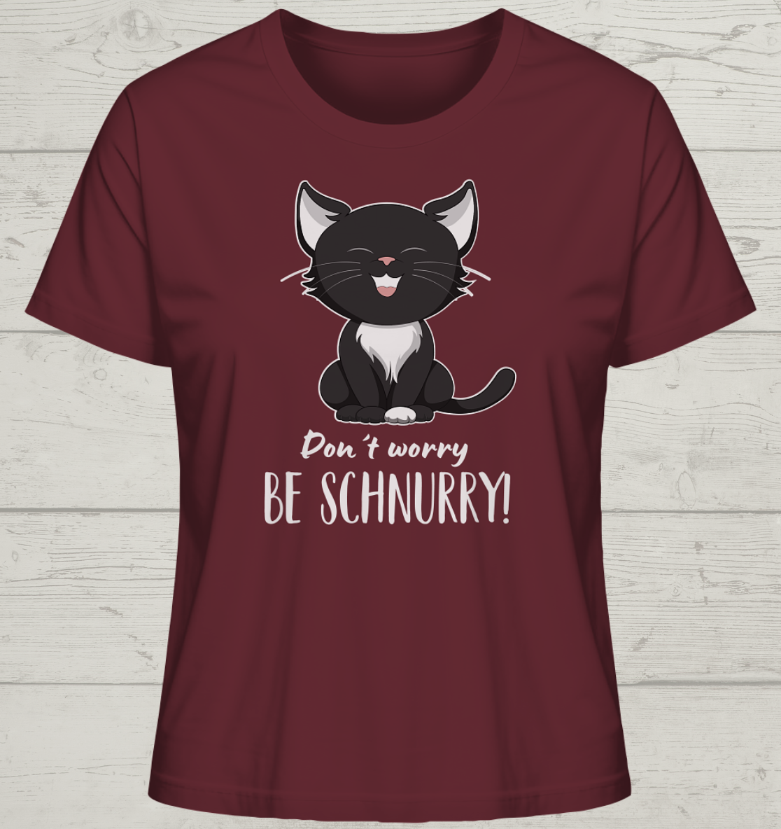 Be Schnurry - Bio Damen T-Shirt