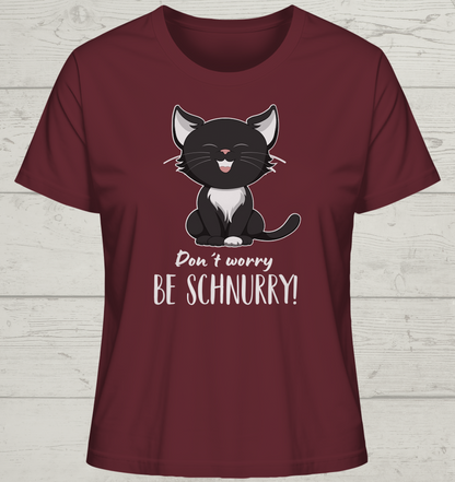 Be Schnurry - Bio Damen T-Shirt