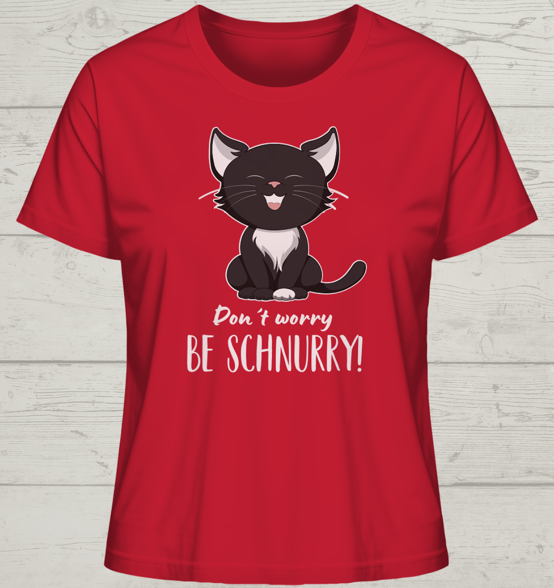 Be Schnurry - Bio Damen T-Shirt