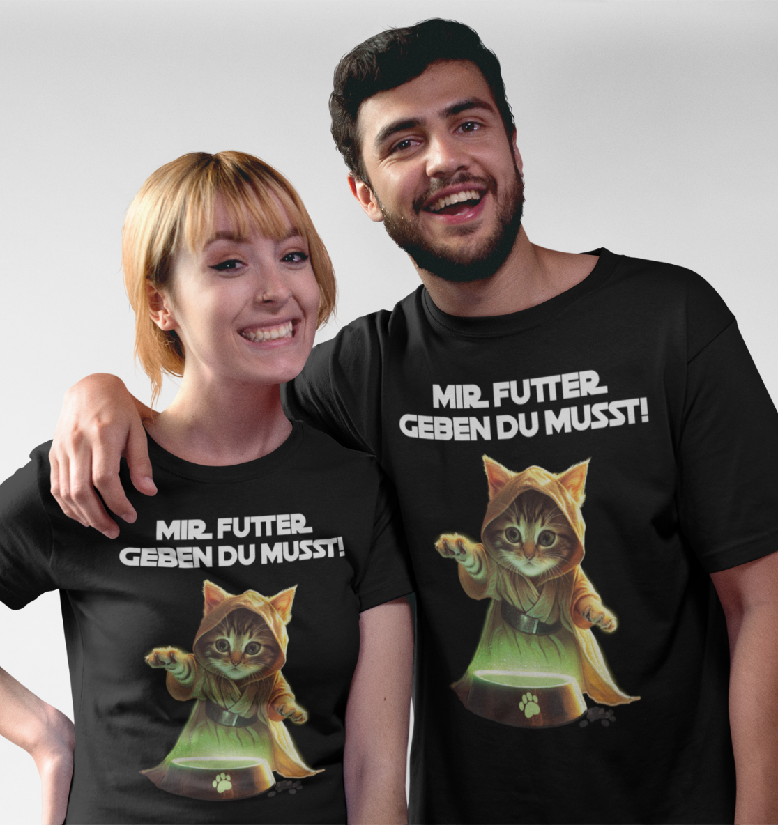 Mir Futter Geben Du Musst - Unisex Bio T-Shirt