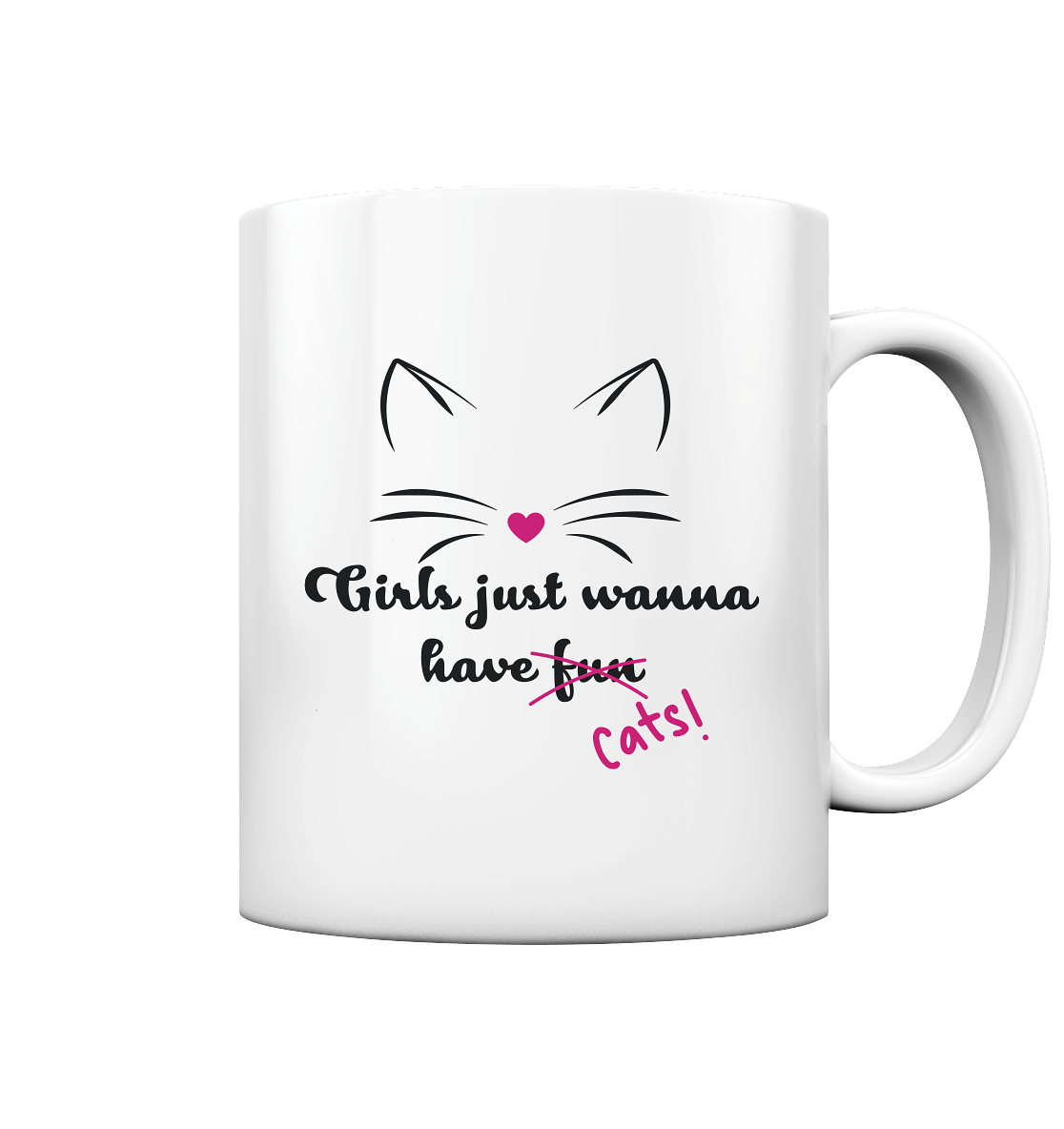 Girls just - Tasse