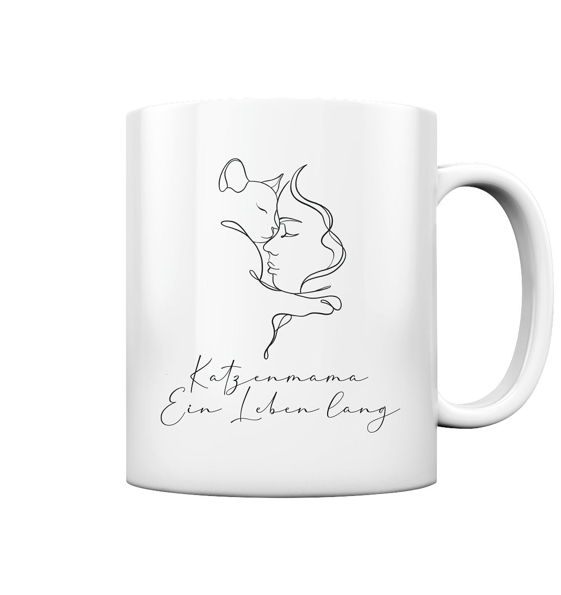 Katzenmama ein leben lang - Tasse