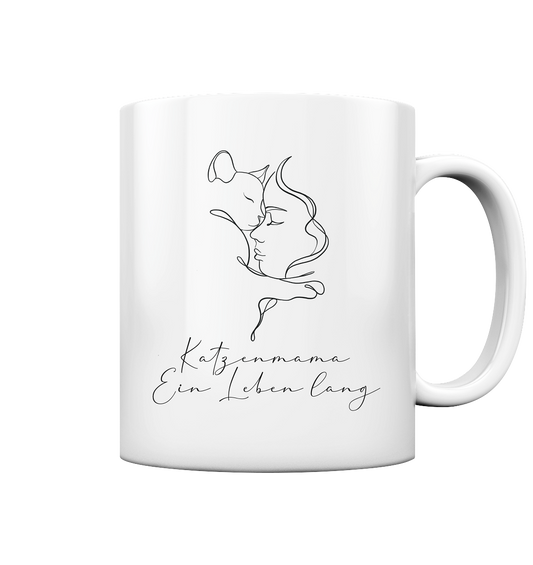 Katzenmama ein leben lang - Tasse